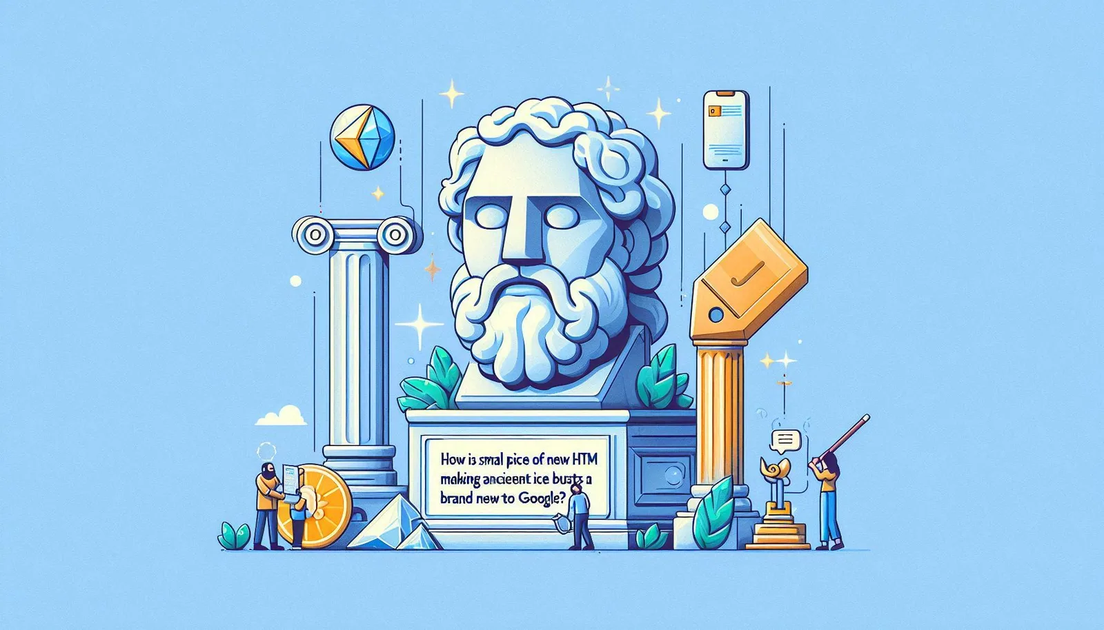 How Is A Small Piece Of New HTML Making Ancient ICE Busts Look Brand New To Google?