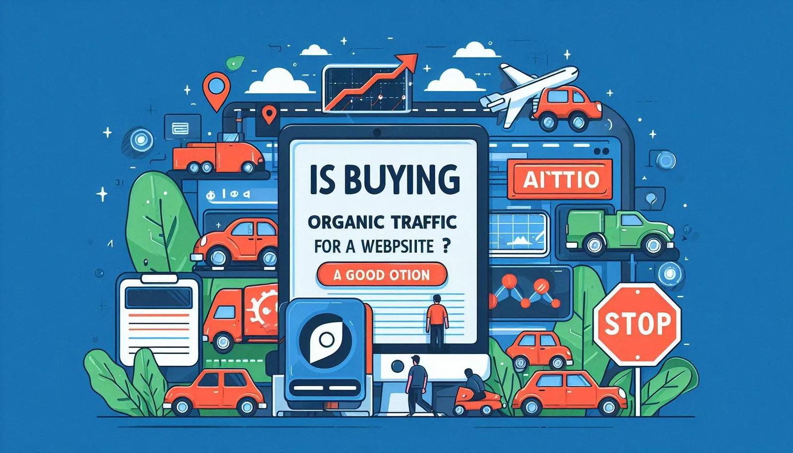 Is Buying Organic Traffic For A Website A Good Option?